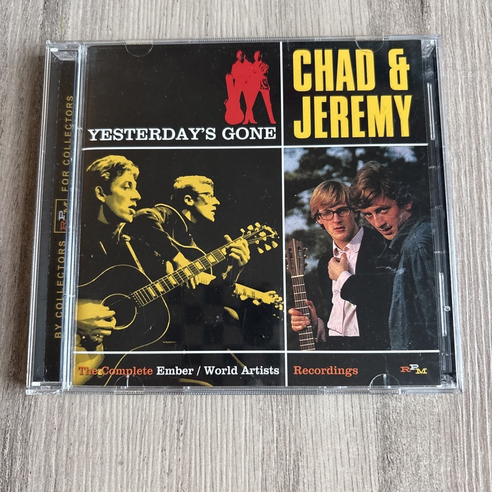 CHAD & JEREMY - COMPLETE EMBER/WORLD ARTISTS RECORDINGS (2CD 2016) NEW*57 TRKS*